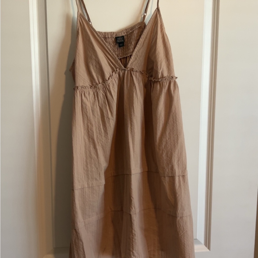 Wild Fable Tan Midi Dress
